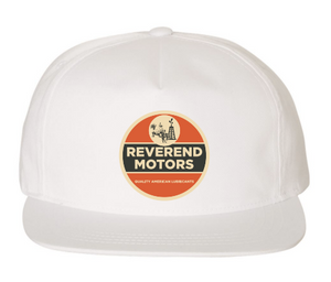Cowboy Hat | White Reverend Motors