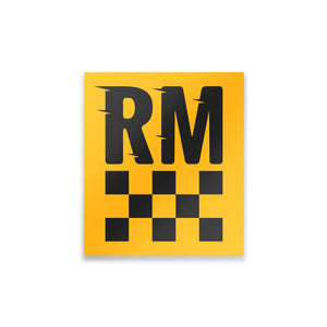 ALL GAS RECTANGLE STICKER Reverend Motors