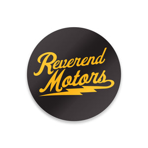 CLASSIC RM CIRCLE STICKER Reverend Motors