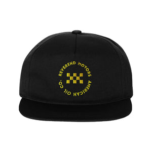 Simple Check Hat | Black Reverend Motors