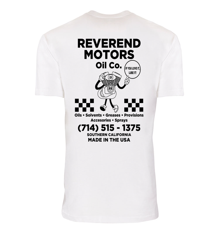 V-Twin Shop T | White