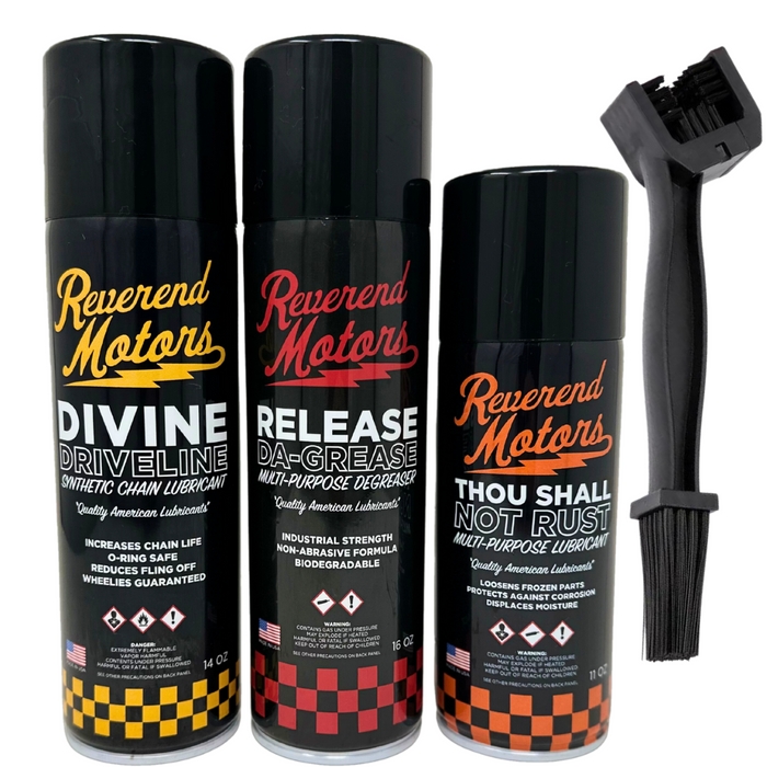 Universal Chain Grease Spray - DID Chain Lube For Motorcycle, Scooter, Moped (300ml)